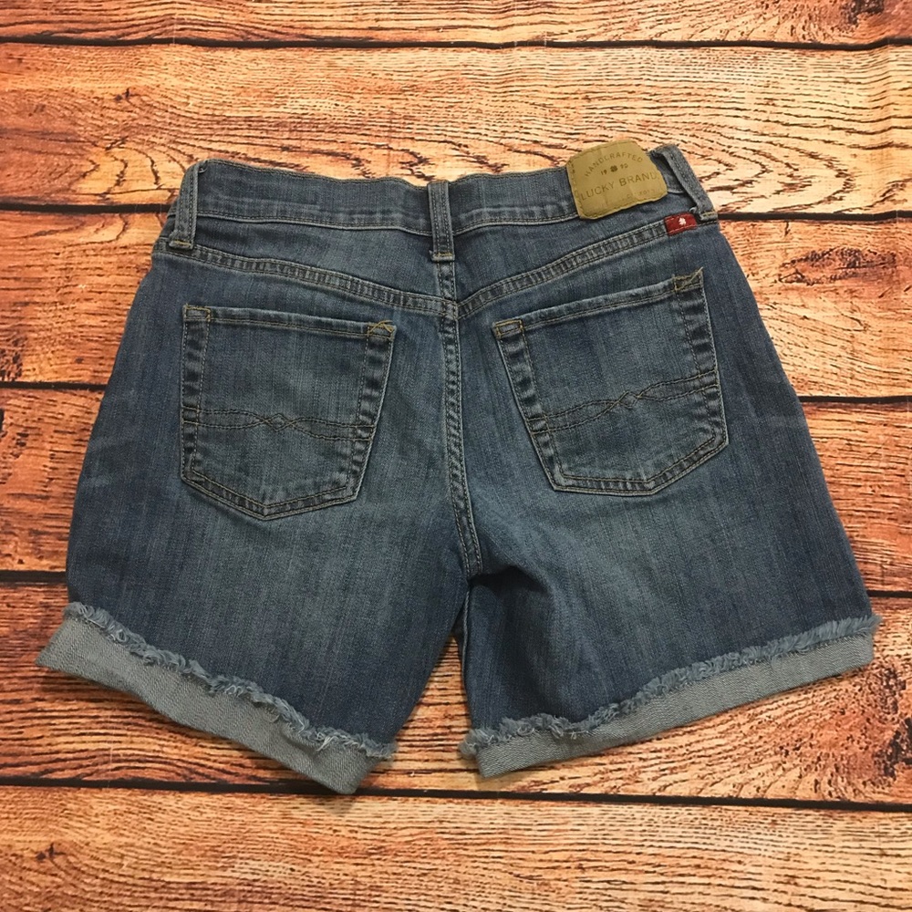 Lucky Band jean shorts size 24 - Picture 2 of 6